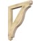 Ekena Millwork Funston Arts & Crafts Rough Sawn Bracket, Douglas Fir, 4"W x 36"D x 42"H BKT04X36X42FST03RDF - alternate 1